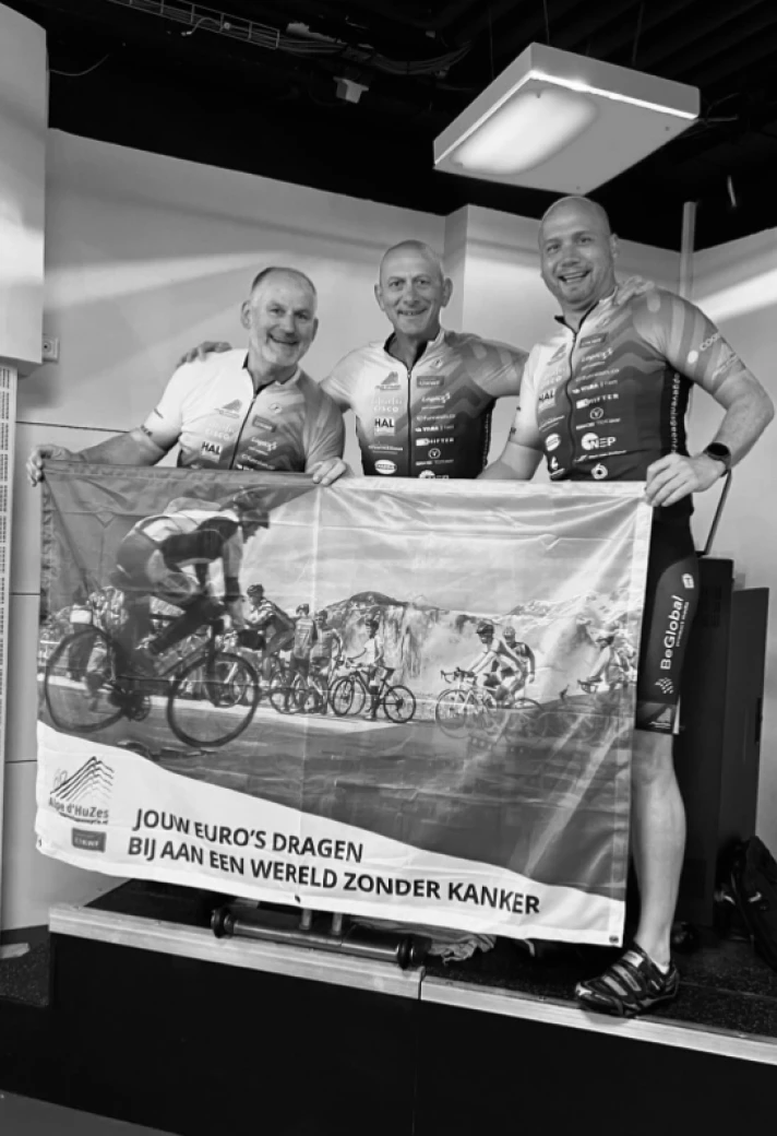 Alpe d'HuZes fietsen spinninginstructeurs