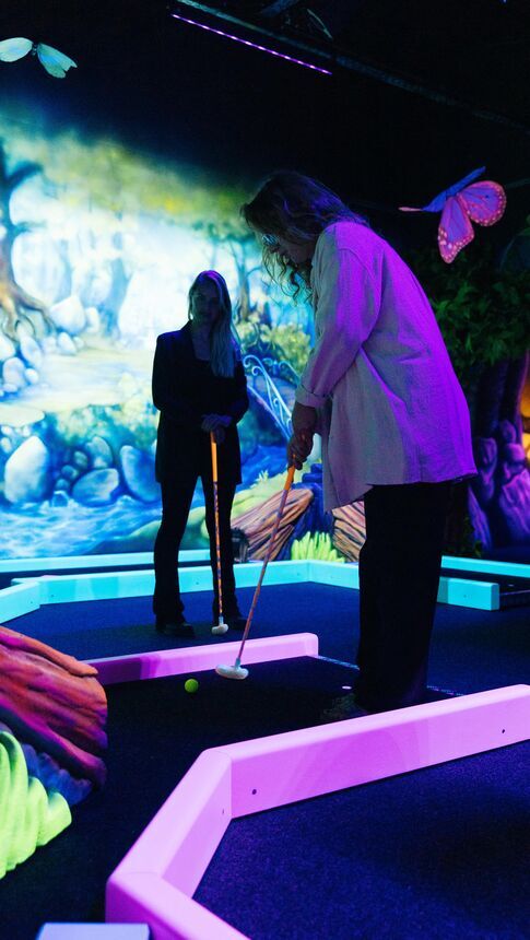 10x  Jumping Jack glow in the dark golf