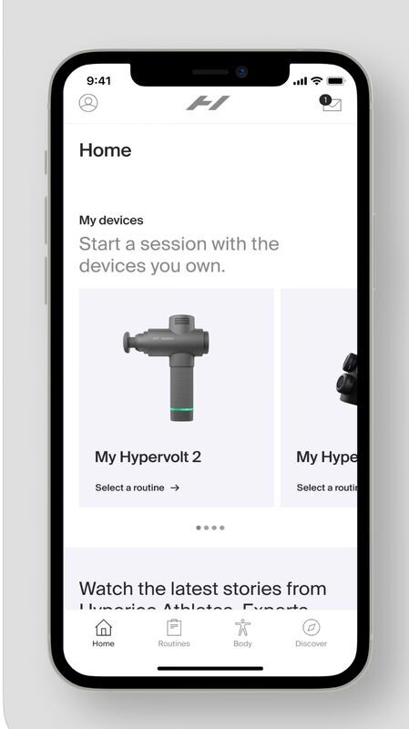 De Hyperice App